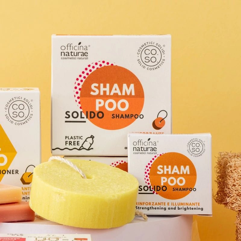 Shampoo Solido Rinforzante e Illuminante Officina Naturae - Bikini D'amare Riccione