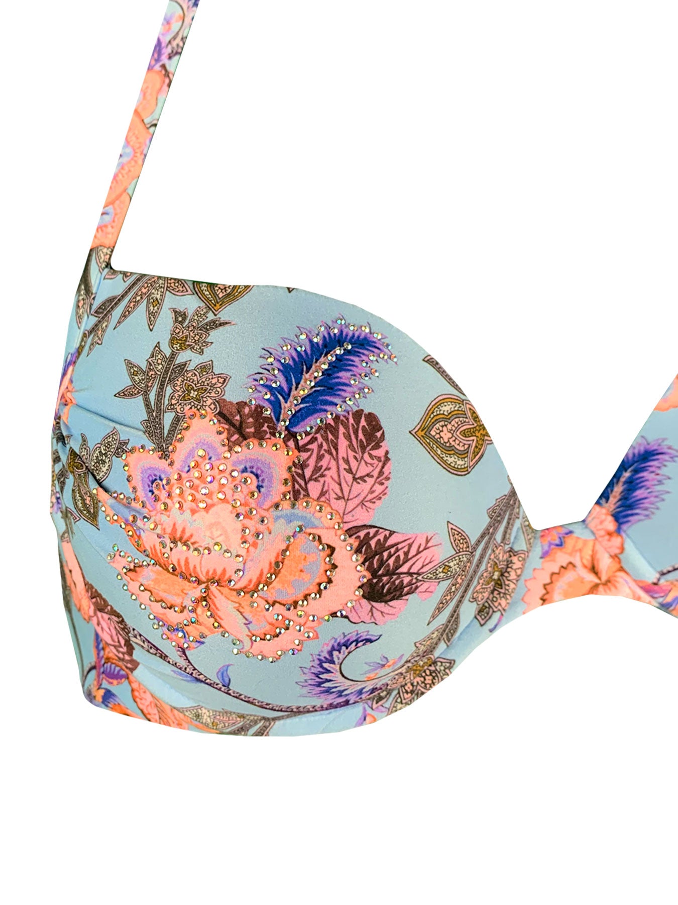 Bikini Push Up Fiori Genius - Bikini D'amare Riccione