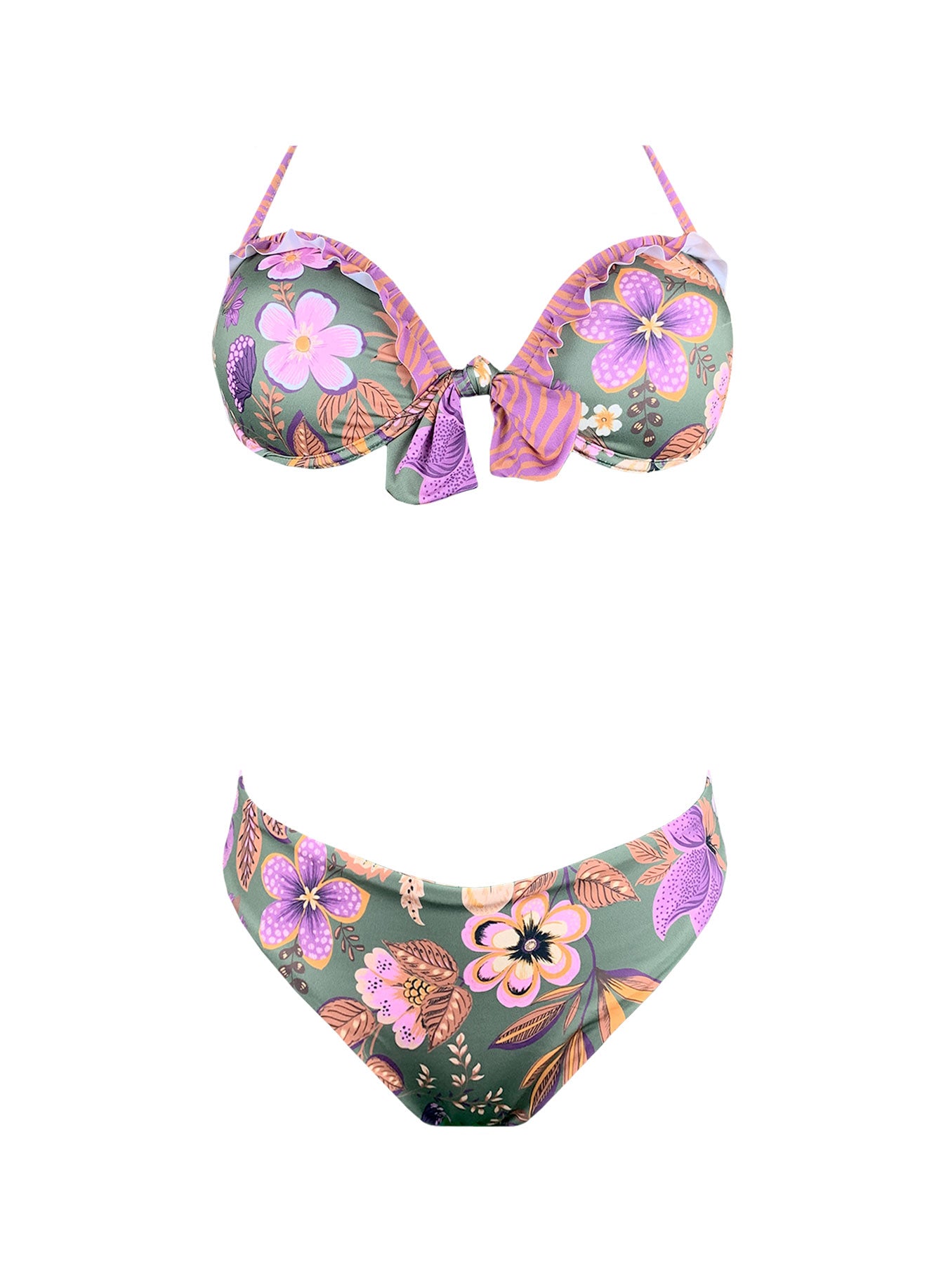 Bikini Push Up Maluma Verde Genius