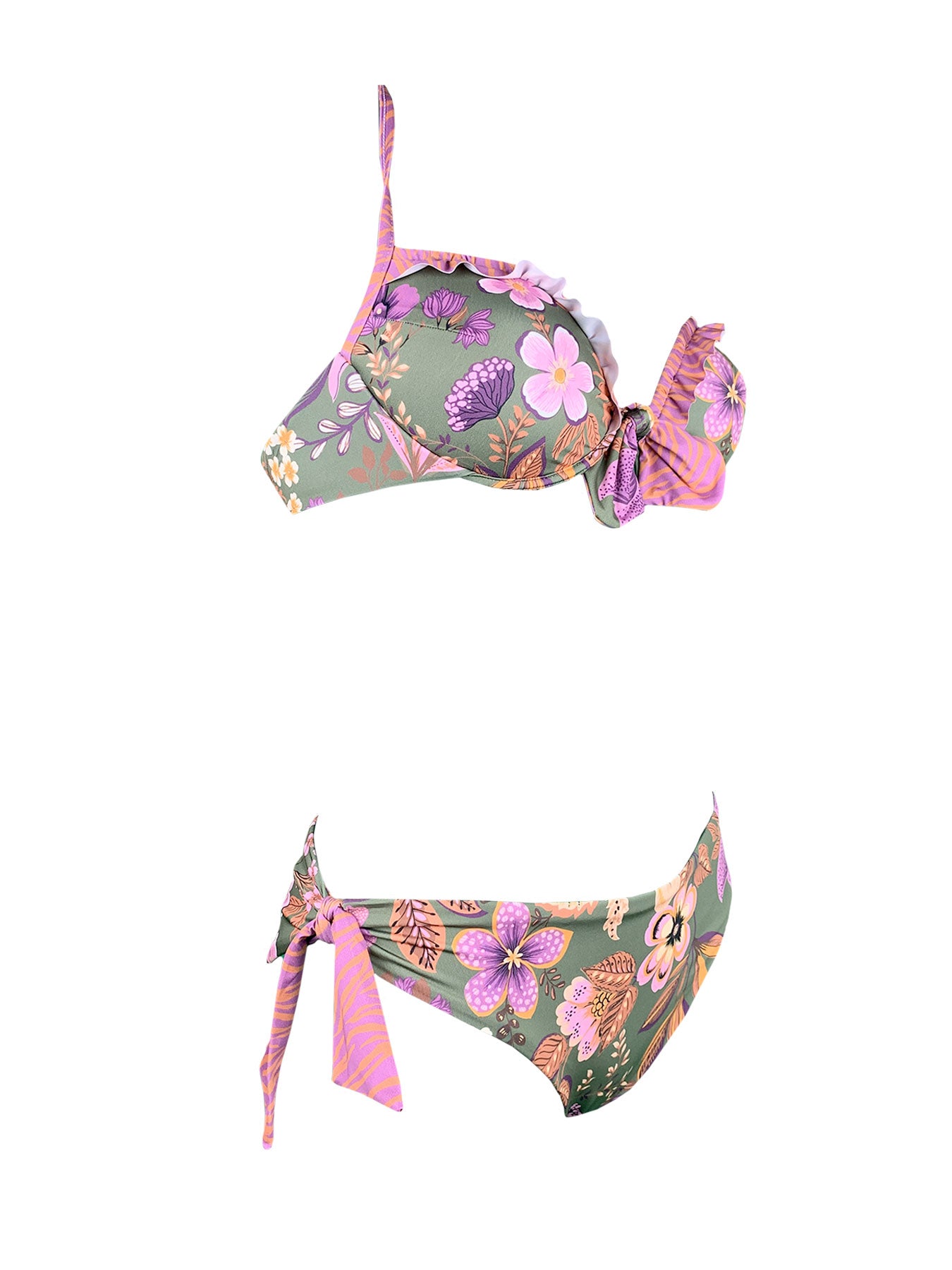 Bikini Push Up Maluma Verde Genius - Bikini D'amare Riccione