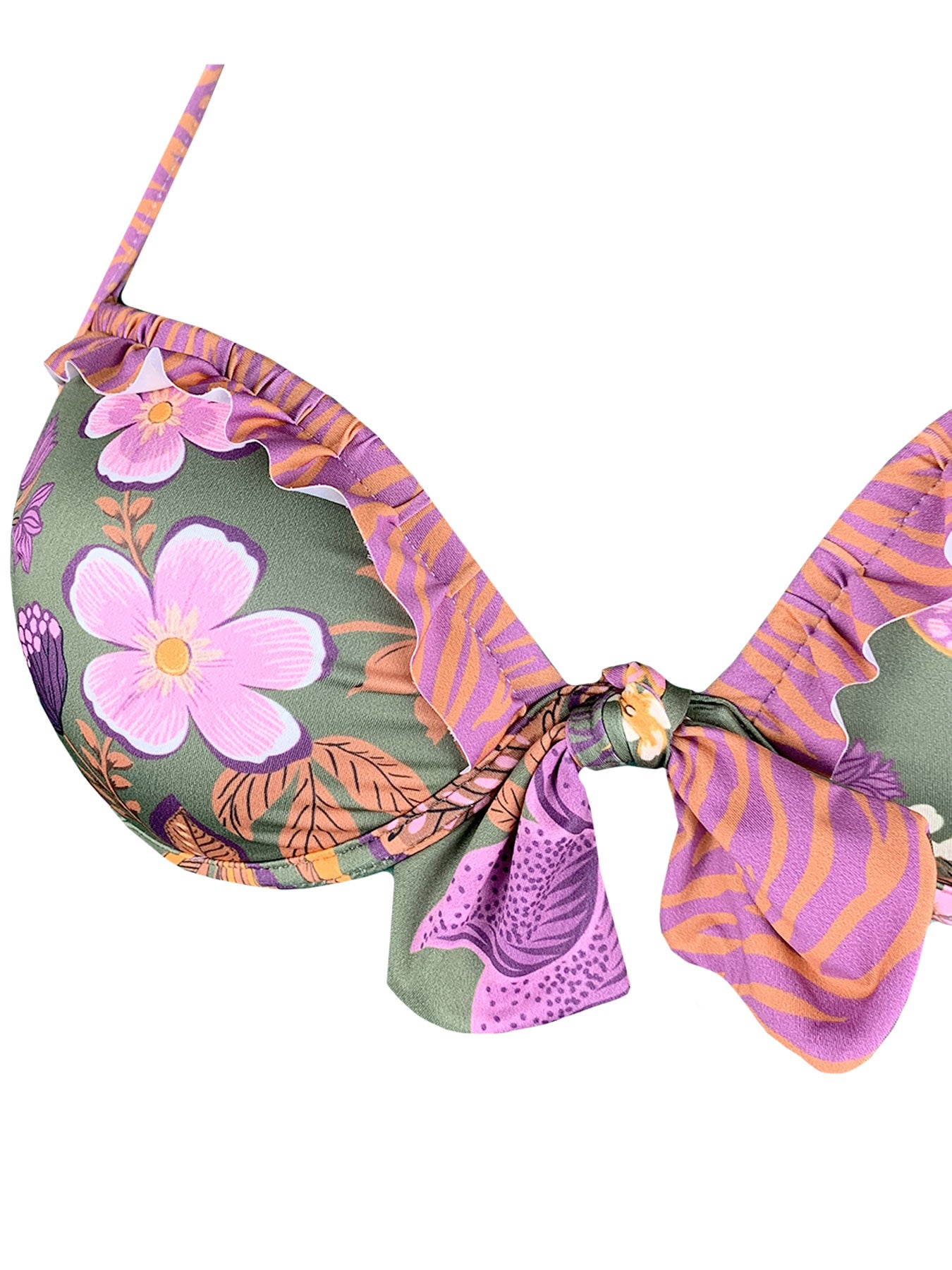 Bikini Push Up Maluma Verde Genius - Bikini D'amare Riccione