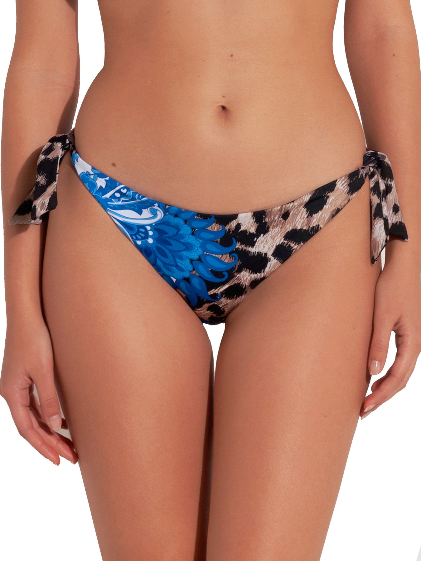 Bikini Triangolo Animalier Summer Blu 2Bekini - Bikini D'amare Riccione