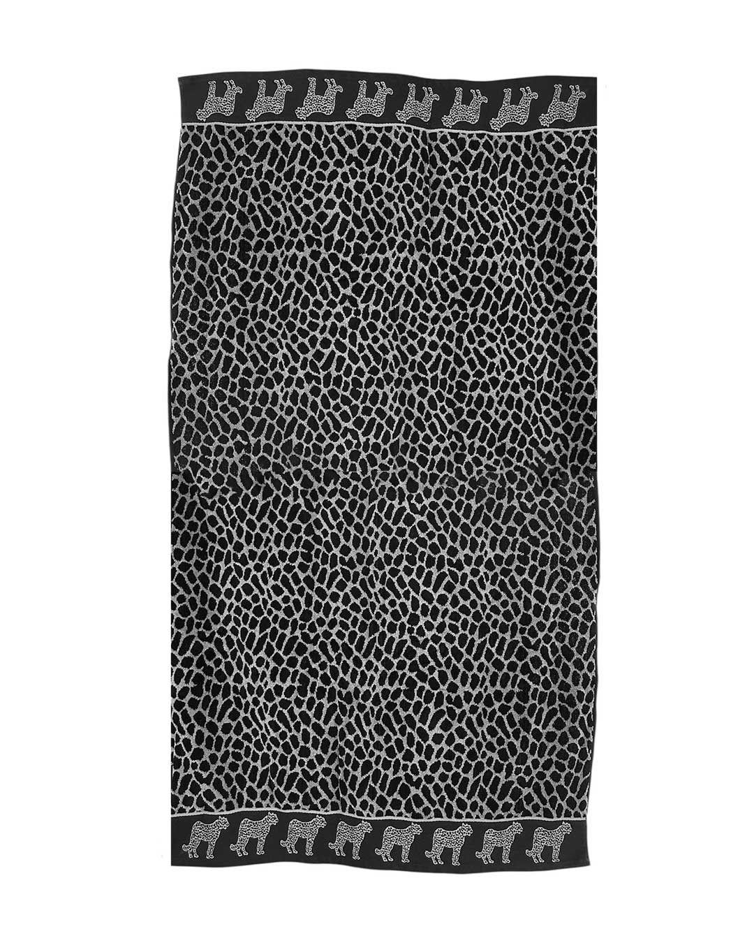 Telo Mare Cotone 100% Animalier Leopardi 90x165 cm - Scegli il Colore - Bikini D'amare Riccione