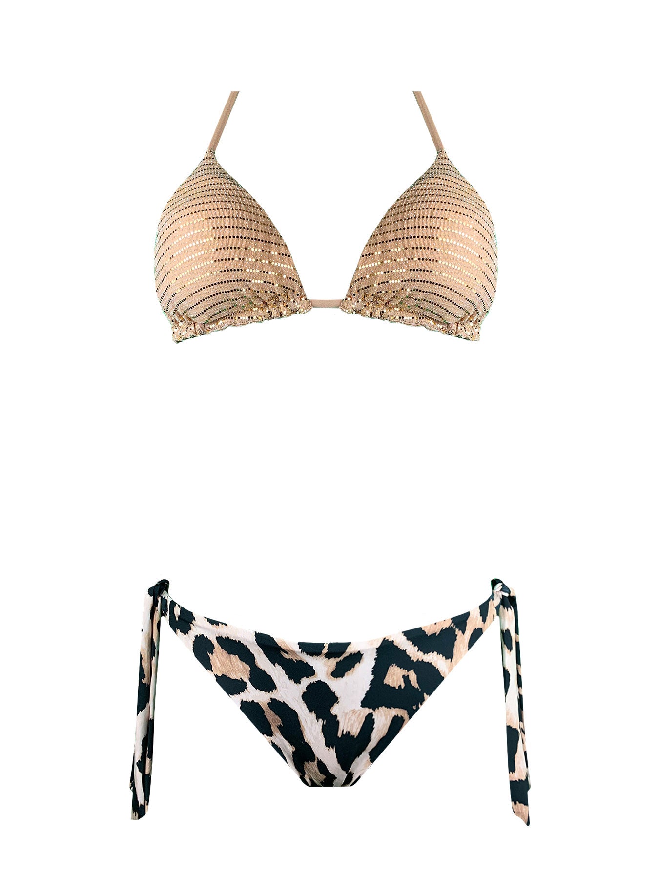 Bikini Triangolo Caraibi Animalier Genius - Bikini D'amare Riccione