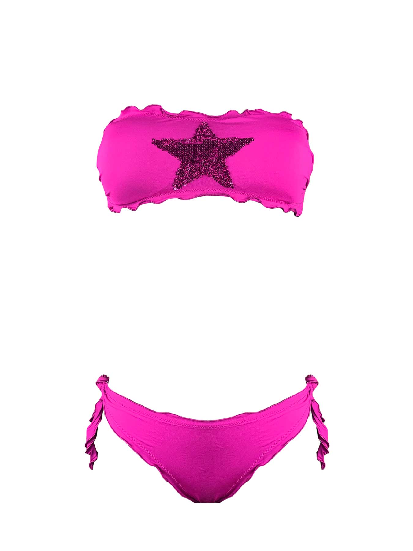Bikini Fascia Paillettes Stella Sunny Beach - Bikini D'amare Riccione