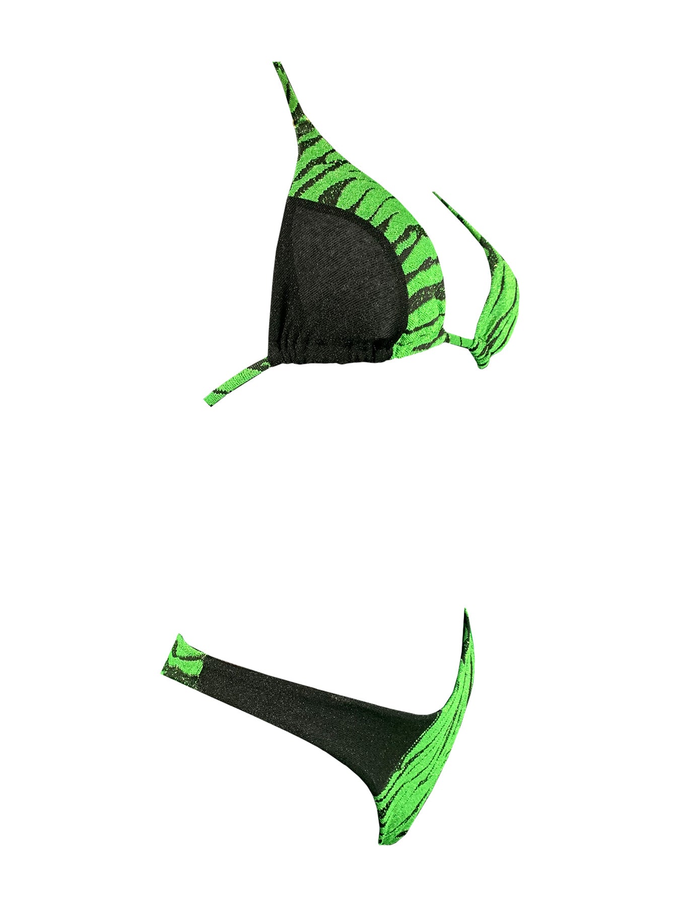 Bikini Triangolo Zebra Lurex 2Bekini